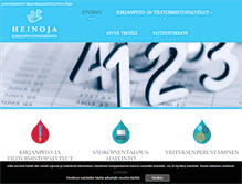 Tablet Screenshot of heinoja.fi